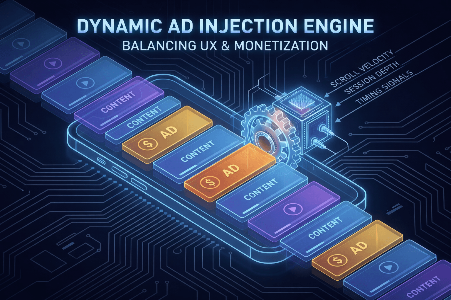 Ad Injection Strategies for Short-Form Video Feeds: Timing, Frequency, and Impression Recovery