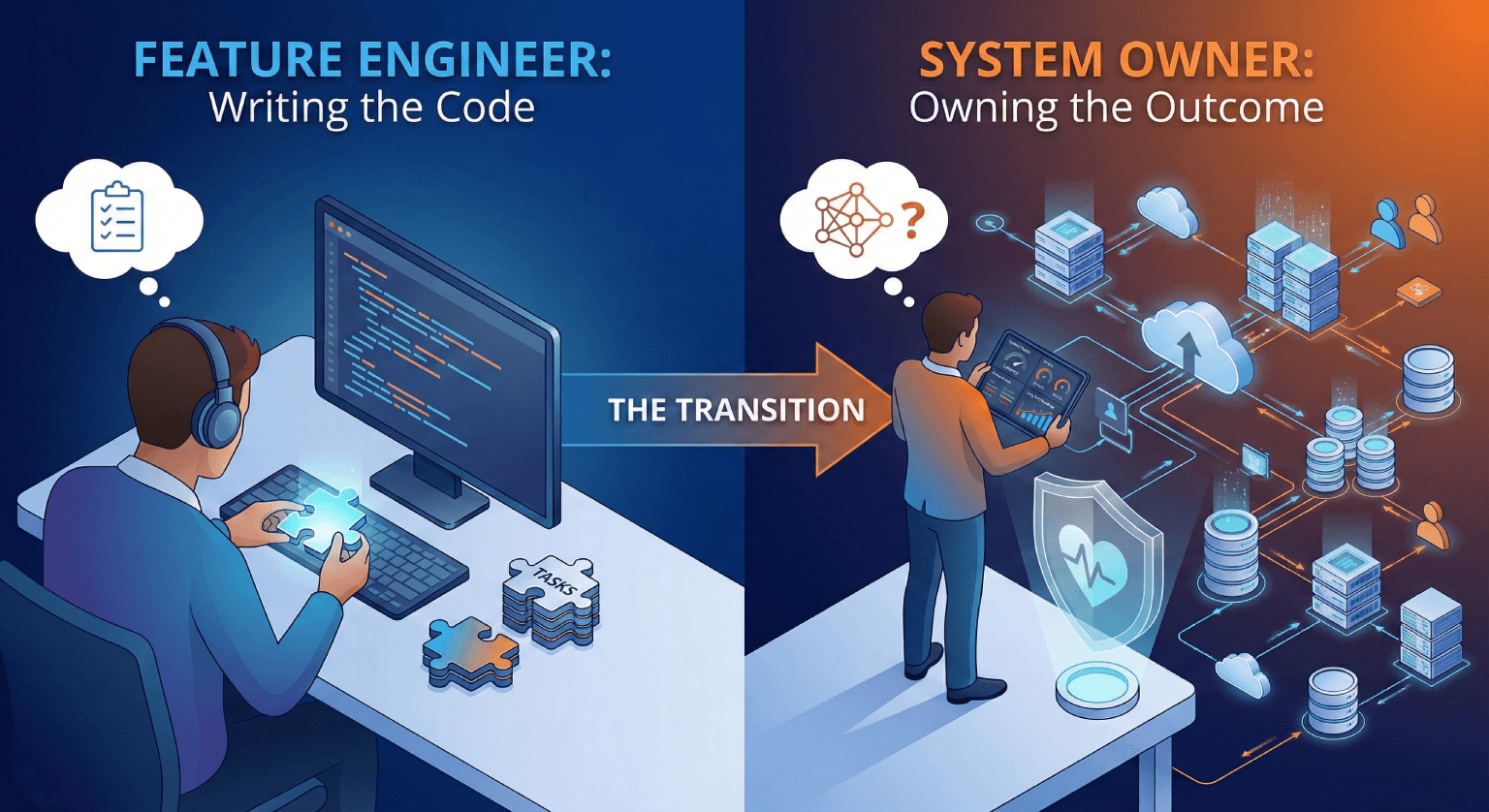 How I Went From Writing Features to Owning Systems