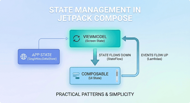State Management in Jetpack Compose: What Works in Practice