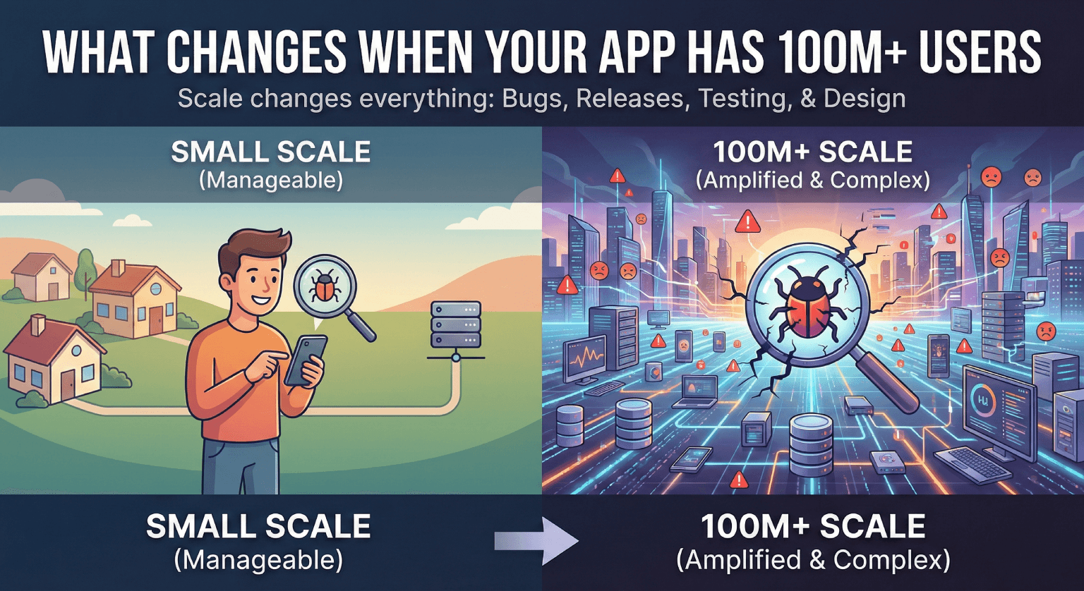 What Changes When Your App Has 100M+ Users